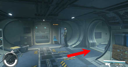 Starfield - Hallway to Living Quarters