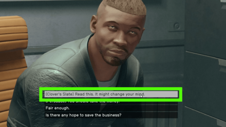 Starfield - Show the Diary to Saburo