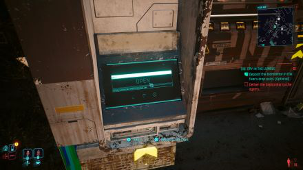 Cyberpunk 2077 - Deposit the biomonitor