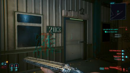 Cyberpunk 2077 - Go to Room 203