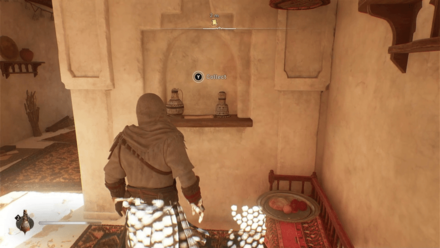 AC Mirage A Holy Hoard Enigma Location