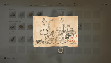 Left Behind Map Clue