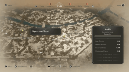 AC Mirage - Mysterious Shard 5 - Around the House of Poulterers