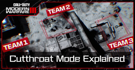 Modern Warfare 3 - Cutthroat Mode Explained