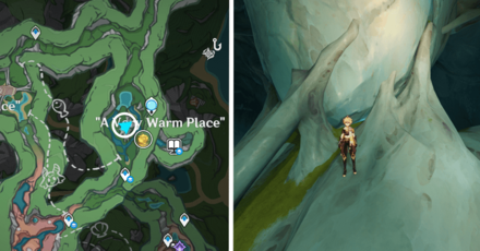 Genshin - Viewpoint in "A Very Warm Place"