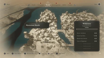 AC Mirage - Mysterious Shard 9 - West of Anbar