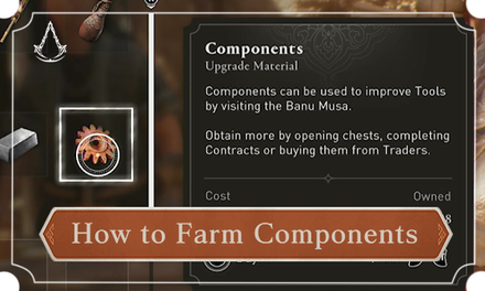 AC Mirage - How to Farm Components