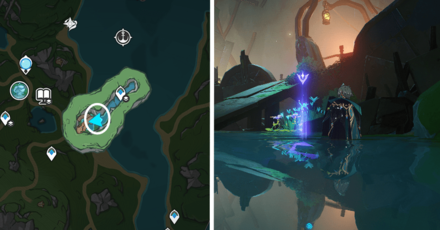 Genshin - Viewpoint in Elton Trench, Beryl Region