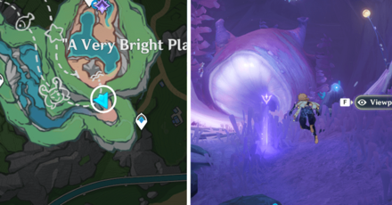 Genshin - Viewpoint in "A Very Bright Place"