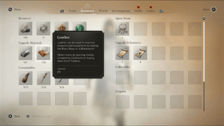 AC Mirage - Materials for Upgrading Gear.png