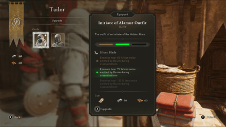 AC Mirage - Upgrade Outfits