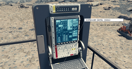 Starfield - Shipbuilder Control Console
