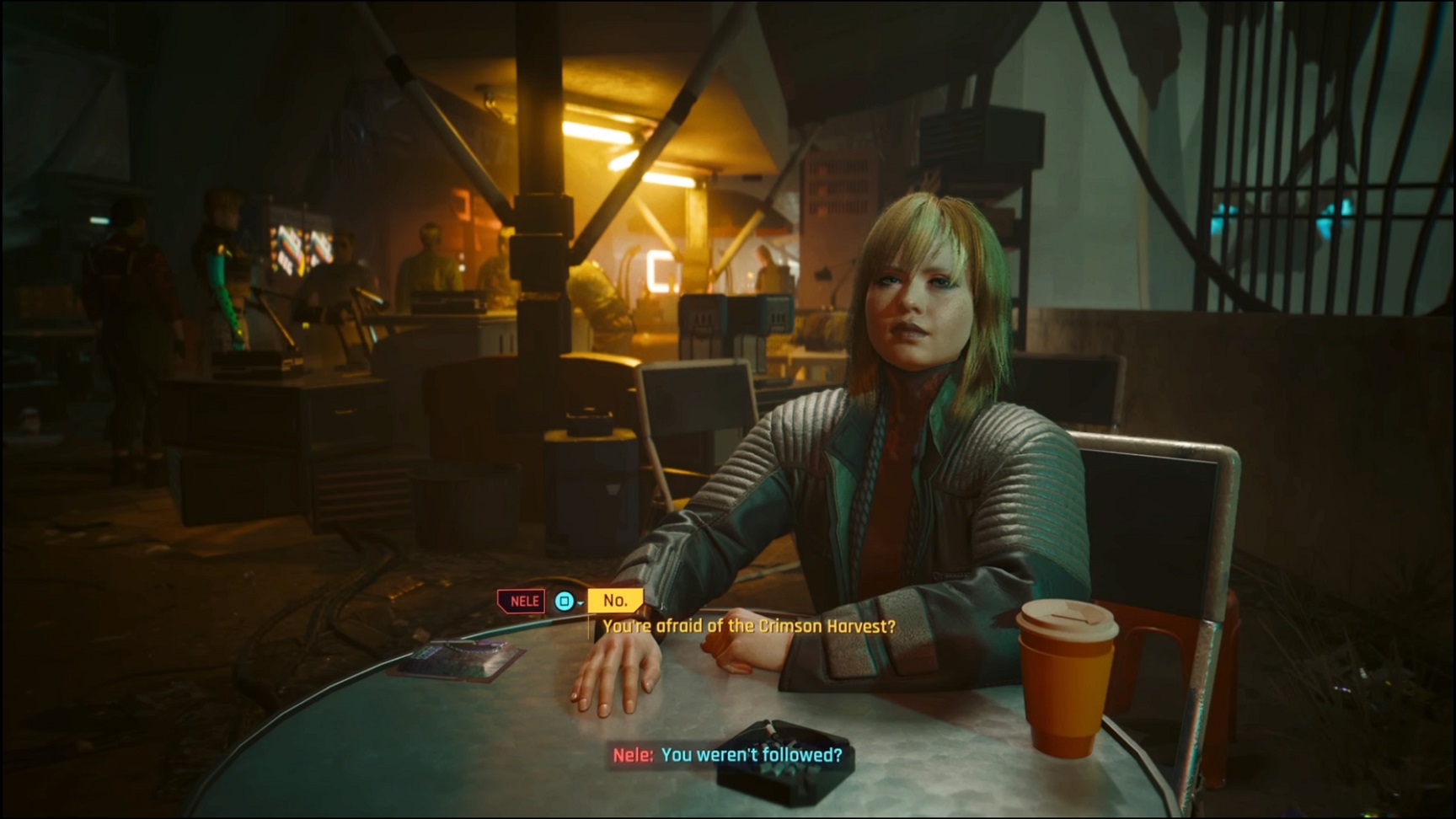 Cyberpunk - meeting with Nele