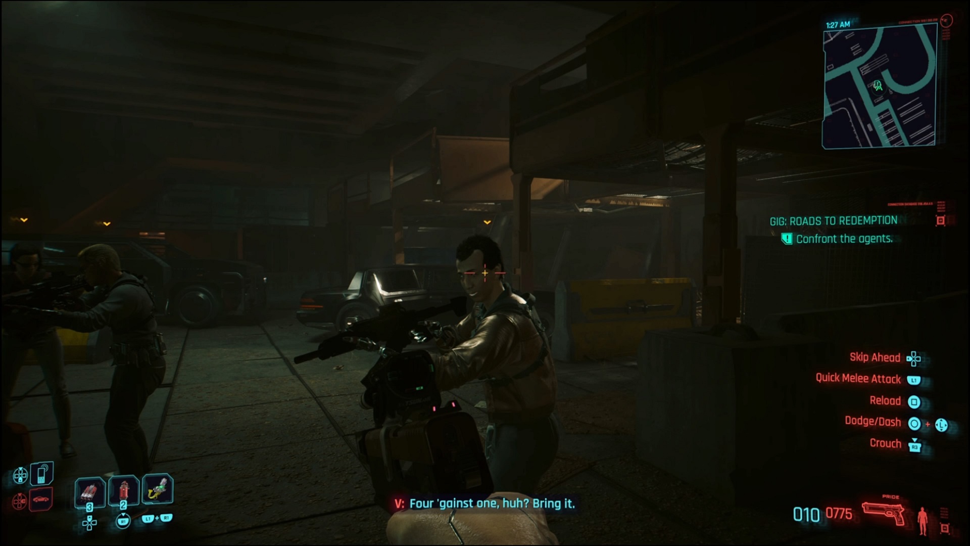 Cyberpunk - dealing with the agents