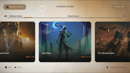 AC Mirage - Microtransactions Are Present