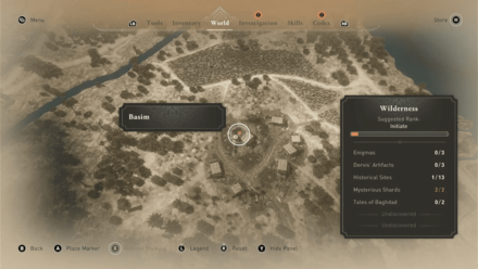 AC Mirage Solve This Problem Quickly For Me Treasure Map