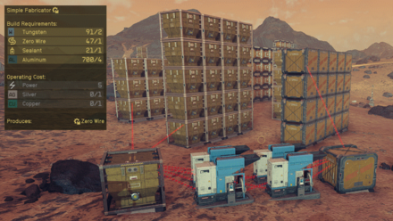 Starfield - Build Zero Wire Fabricators