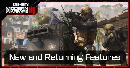 Modern Warfare 3 - New and Returning Features
