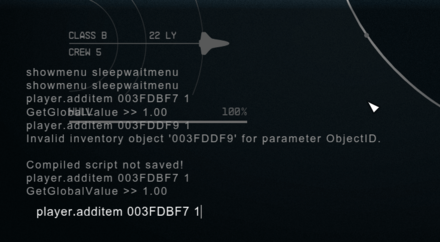 Starfield - Console Commands