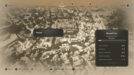 AC Mirage Just Rewards Enigma Solution