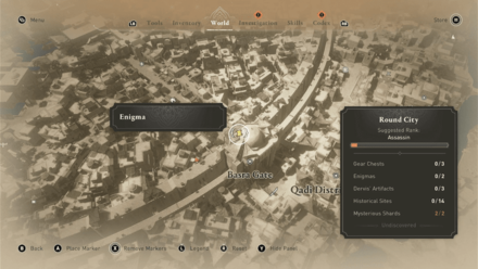 AC Mirage Just Rewards Enigma Location