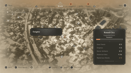 AC Mirage A Gift For You Enigma Location