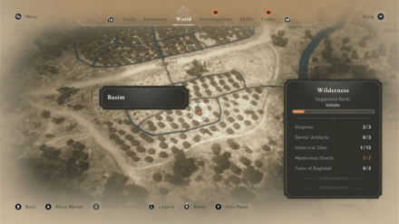 AC Mirage Joy Beneath Weeping Palms Enigma Solution