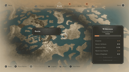 AC Mirage Reap from the Ruins Enigma Solution