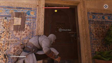 AC Mirage - Use a Key to Unlock Locked Doors