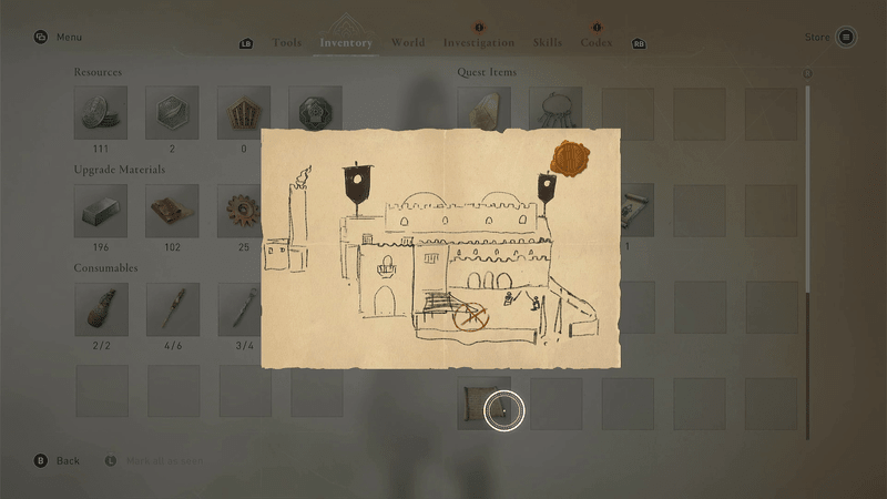 AC Mirage Just Rewards Enigma