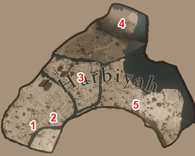 AC Mirage - Harbiyah Region Munadi Locations