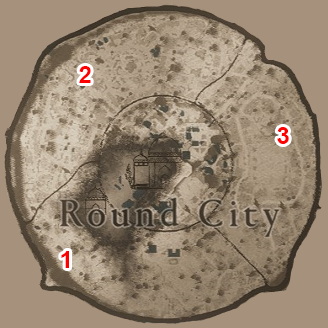 AC Mirage - Round City Munadi Locations