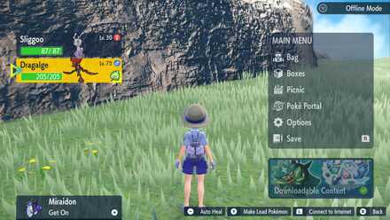 Pokemon Scarlet and Violet - Sliggoo and Dragalge