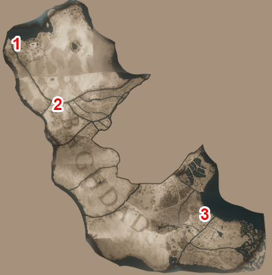 AC Mirage - Wilderness Munadi Locations