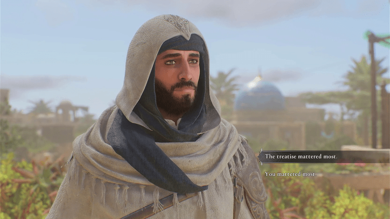 AC Mirage Treatise Mattered or You Mattered