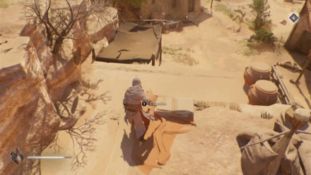 AC Mirage Abandoned Village Tale of Baghdad Examine 2