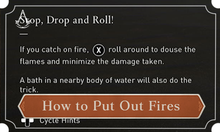 AC Mirage - How to Put Out Fires
