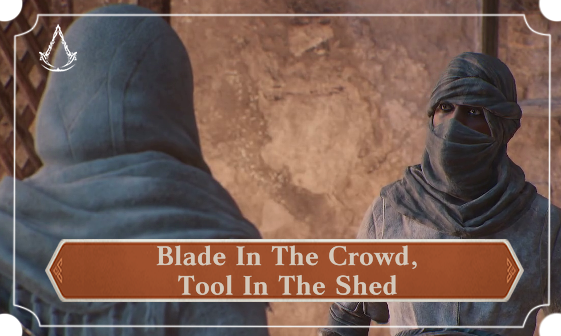 AC Mirage Blade In The Crowd Tool In The Shed