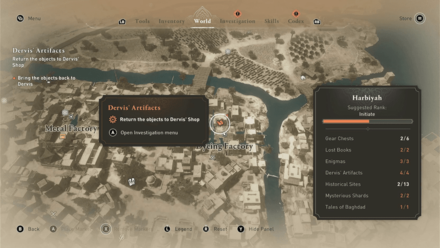 AC Mirage Dervis Shop Location