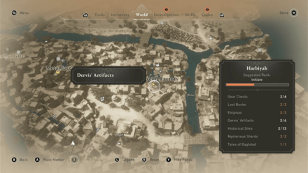 AC Mirage Dervis Artifact Harbiyah Shari