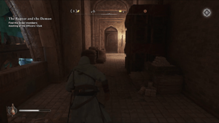 AC Mirage - Turn Left and Reach the Door that Leads to the Gear Chest