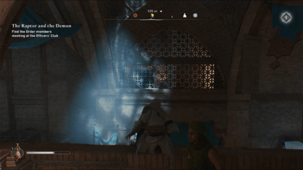 AC Mirage - Destroy the Wooden Beam Using a Throwing Knife Worldview