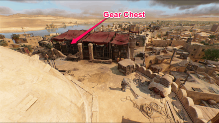 AC Mirage - Khurasan Gate Guardhouse Gear Chest Worldview