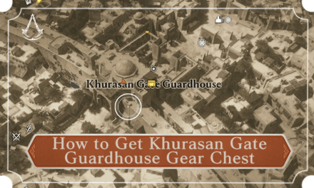 AC Mirage - How to Get Khurasan Gate Guardhouse Gear Chest