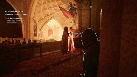 Sit on the nearby bench