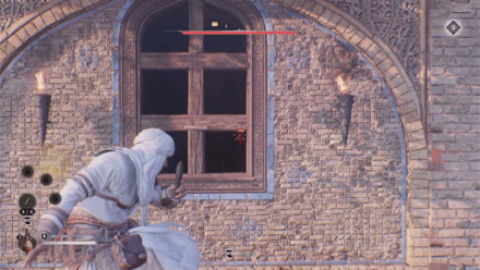 AC Mirage - Throw a Throwing Knife through the Window World