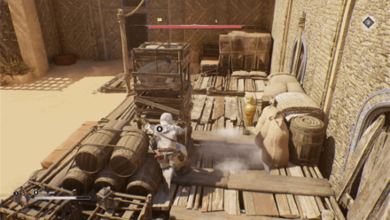 AC Mirage - Push the Shelf on the Left Side