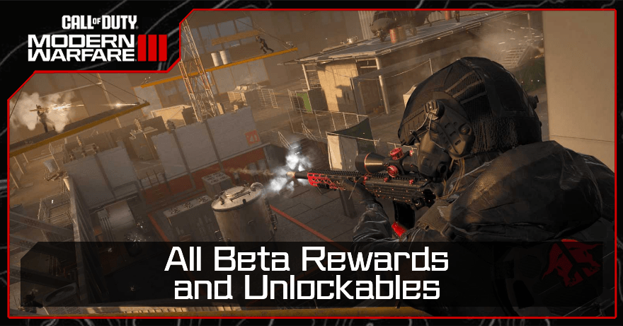 Call of Duty: Modern Warfare III Beta Participation Rewards