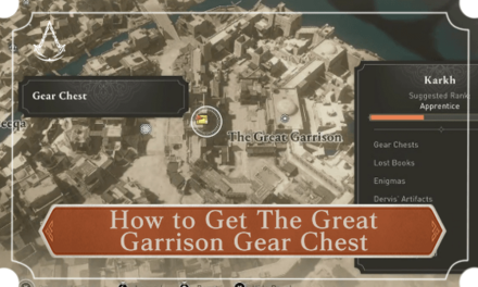 AC Mirage - How to Get The Great Garrison Gear Chest