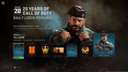 Modern Warfare 3 - Call of Duty Anniversary Reward